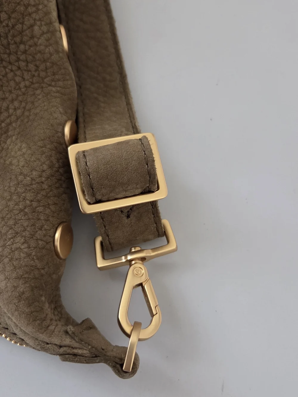 Hammitt Morgan | Nubuck/Brushed Gold